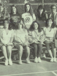 Lisa Kudrow high school tennis team